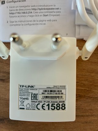 TP-Link Extensor WiFi 300Mbps TL-WA855RE