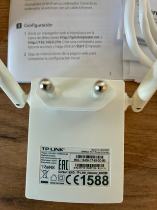 TP-Link Extensor WiFi 300Mbps TL-WA855RE