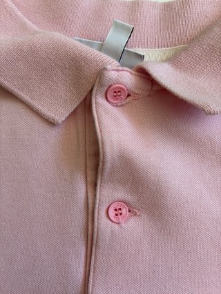 Polo Lacoste Rosa Talla M Niños(es grande)