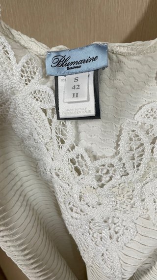 Abito Blumarine estivo bianco taglia S