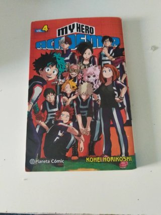 Mangas my hero academia 1-10 usados