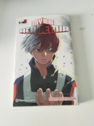 Mangas my hero academia 1-10 usados