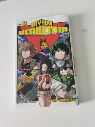 Mangas my hero academia 1-10 usados