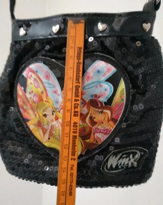 Winx borsa da bambina colore nero
