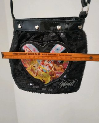 Winx borsa da bambina colore nero