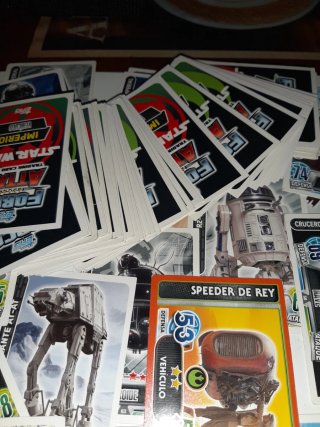 Cromos Star Wars Force Attax Topps