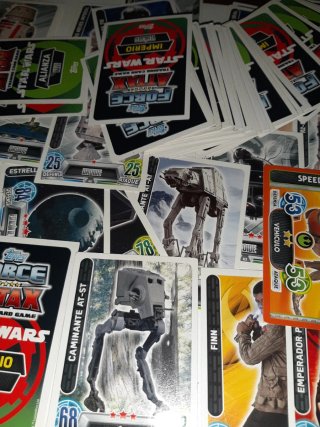 Cromos Star Wars Force Attax Topps