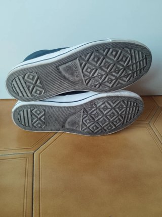 Zapatillas Converse Negras y Blancas