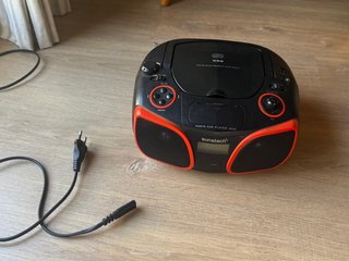 Radiocasete Sunstech CD MP3 USB Aux iPod