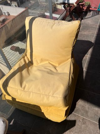 Puff sillon-tumbona Sitting Point Amarillo