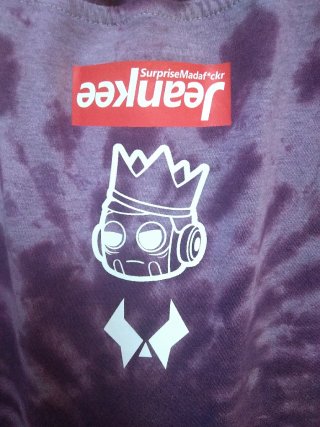 Camiseta Jeankee x Doom V2 Tie Dye Morada Talla M