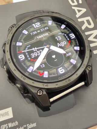 Garmin Tactix 8 47mm Negro/Gris