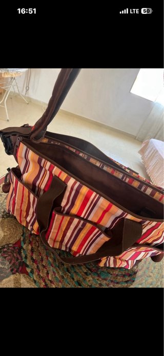 Bolsa Skip Hop rayas