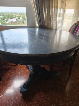 Mueble de comedor pino azul
