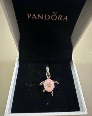Pandora Charm Tartaruga Rosa Stella
