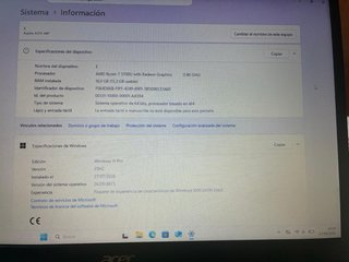 Portátil Acer Aspire 3 15 (Precio negociable)