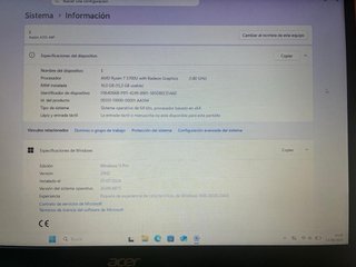 Portátil Acer Aspire 3 15 (Precio negociable)