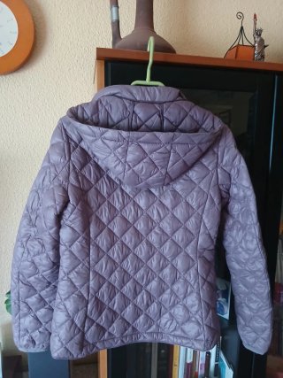 Anorak acolchado rosa/lila talla M