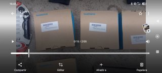 Lote de material de ciclismo.