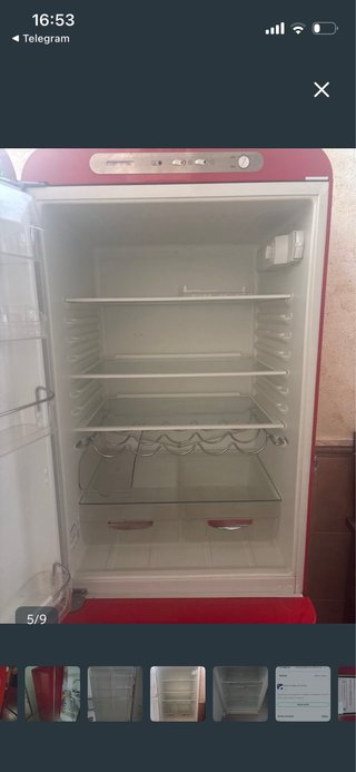 Frigorífico SMEG Rojo Retro