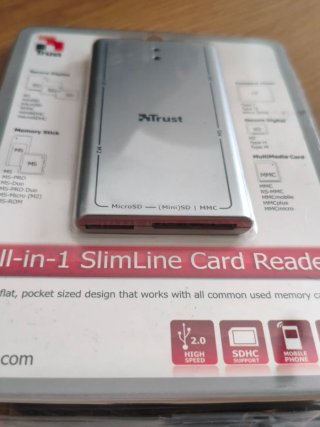Lector de Tarjetas Trust SlimLine Todo en 1