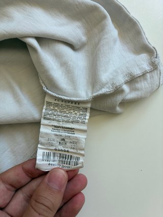 Camiseta Scalpers básica blanca