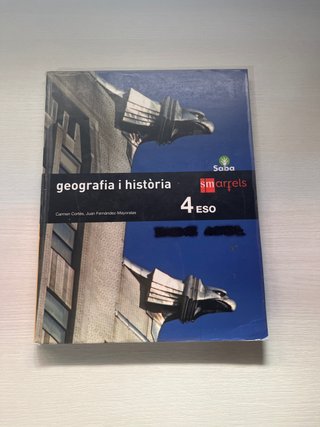 Libro geografia e historia 4 ESO