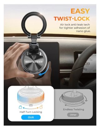 Soporte magnético para coche.