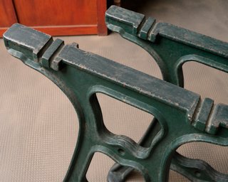 Patas Mesa Hierro Fundido Vintage