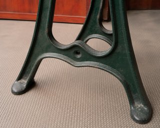 Patas Mesa Hierro Fundido Vintage