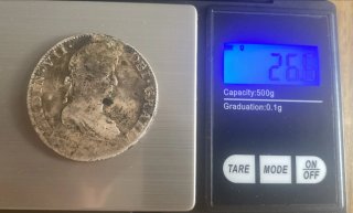 Lote 3 Monedas Plata 8 Reales