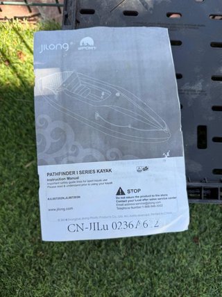 Kayak inflable Pathfinder 1 plaza