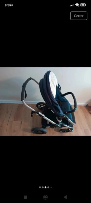 Carro Bugaboo Fox  1 azul marino