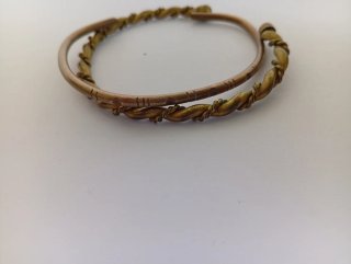 Pulseras de Bronce Ajustables