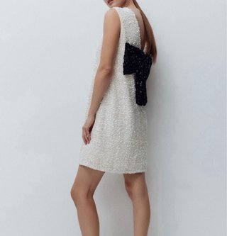 Vestido lentejuelas premamá talla XL
