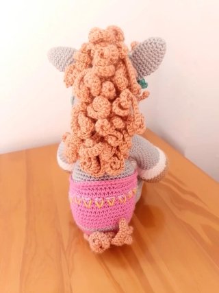 Amigurumi burrito hecho a mano