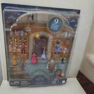 Set di figurine Disney Wish con 9 personaggi