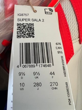 Botas Fútbol Sala Adidas Talla 44 Nuevas