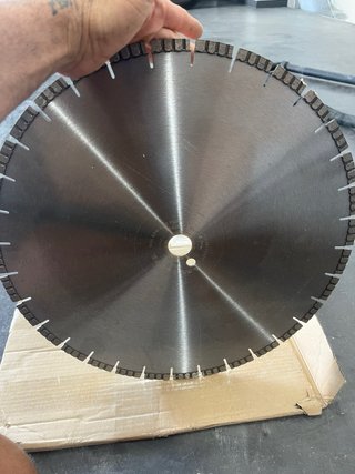 Disco de diamante para corte diametro de 0,45cm