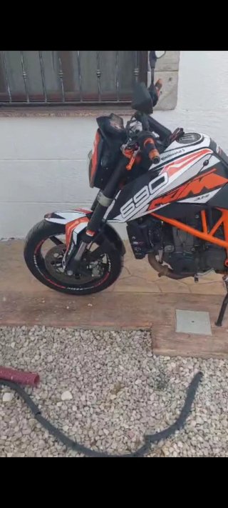 Despiece KTM Duke 690 - Chasis documentado