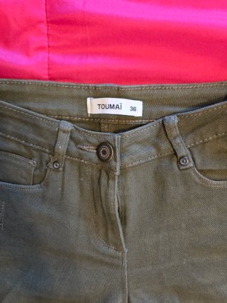 Calças Verdes Jeans