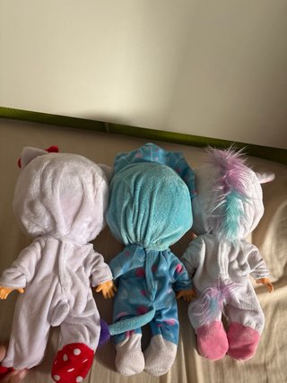Lote 3 Bebés Llorones con Pijamas