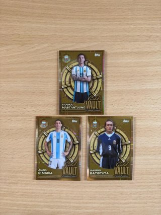 Lotto Topps Argentina Gold Vault
