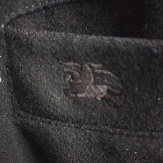 Chaqueta Burberry Botones Negra