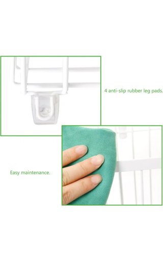 Mueble baño Lifewit verde y blanco