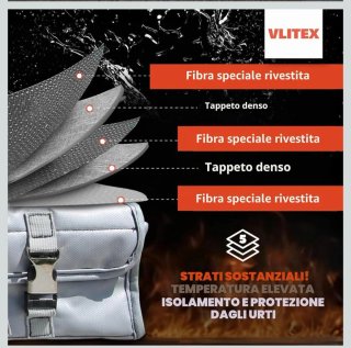 Custodia ignifuga per batteria e-bike XL