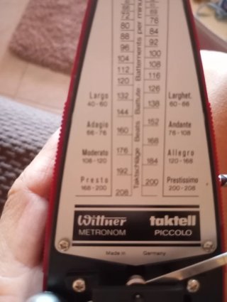 Wittner Taktell Piccolo Metrónomo
