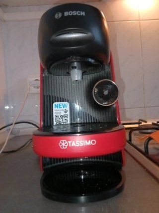 Cafetera Bosch Tassimo Roja