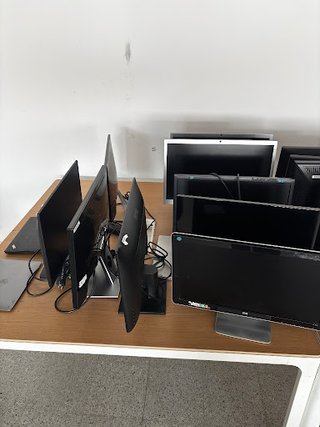 Lote Informática Oficina: PCs, Monitores,Pantallas