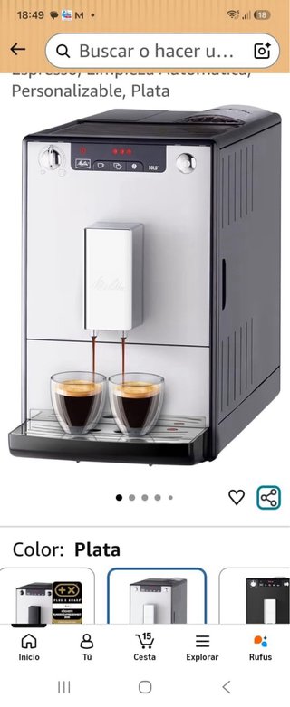 Cafetera Melitta Espresso Line & Perfect Milk